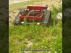 Fernsteuerungsroboter-Rasenmäher-gasbetriebener multi Zweck 190CC