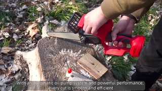 8-Zoll-Akku-Kettensäge