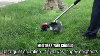 21-V-Akku-Trimmer für einfache Gartenreinigung