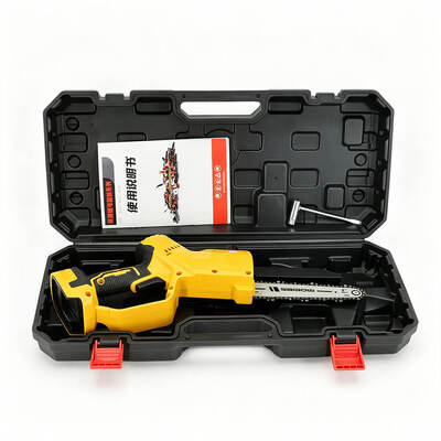 Wholesale 21V 500W Brushless 8" Handheld Electric Chainsaw (4820 Motor, 11m/s, 1/4" .043"), Makita Battery Interface Power Pruning Saw