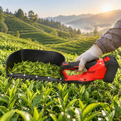 21V Brushless Electric Tea Picking Machine, Handheld Cordless Tea Leaf Harvester & Plucker with SK5 Alloy Blades (Makita Battery Compatible)