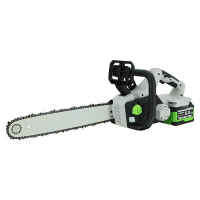 16 Zoll bürstenlose elektrische Kettensäge, batteriebetrieben, mit automatischer Kettenspannung und Schmiersystem