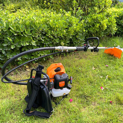 42.7cc Motor-Freischneider mit Rucksack, 1200ml Kraftstofftank und 10000 U/min für professionelles Grasschneiden