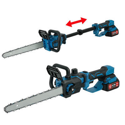 12 Zoll Akku-Astkettensäge Teleskop-Elektrokettensäge für Baumschnitt Gartenschneiden